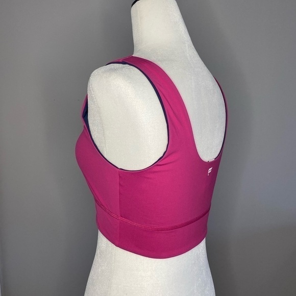 Fabletics Soprts Bra Reversible Pink and Navy Sz S - Picture 10 of 16